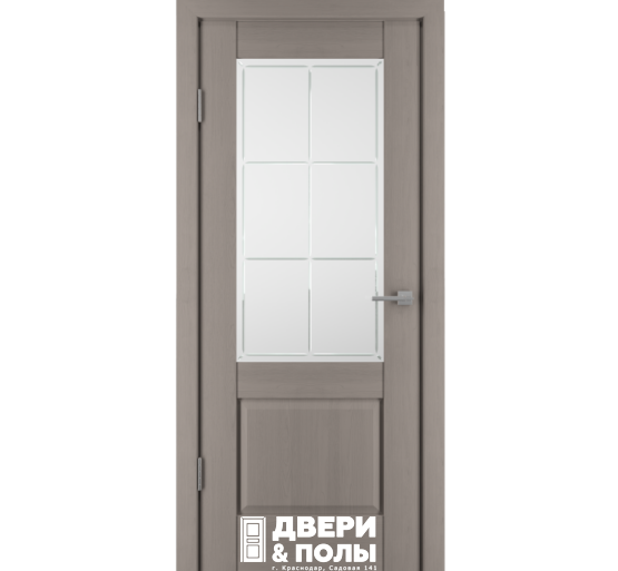 mezhkomnatnaya dver baden 2 ral7036 steklo